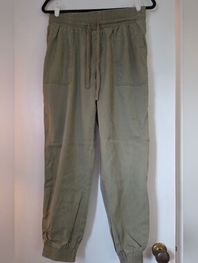 a new day Olive Drawstring Joggers